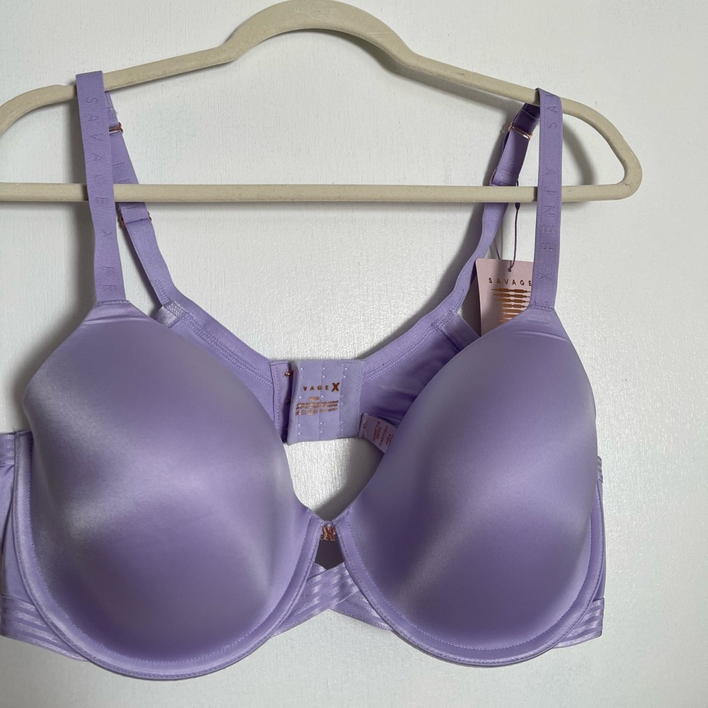 Savage X Fenty purple t-shirt bra